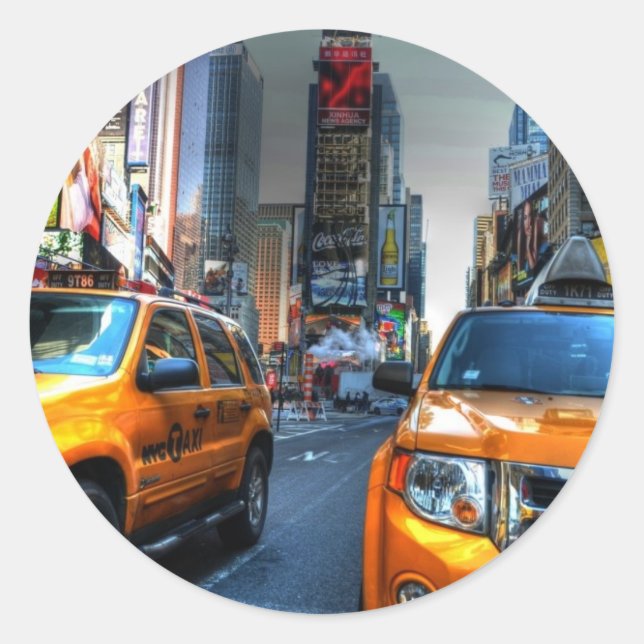 STICKER ROND NYC (Devant)