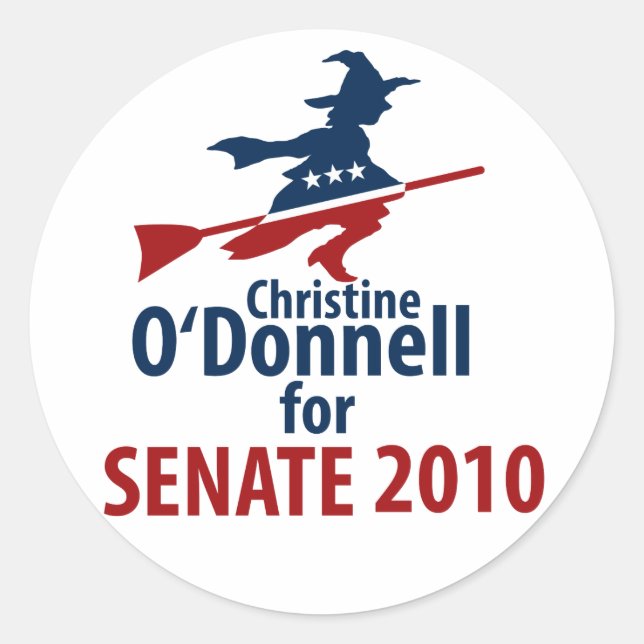 Sticker Rond O’Donnell pour le Sénat (Devant)