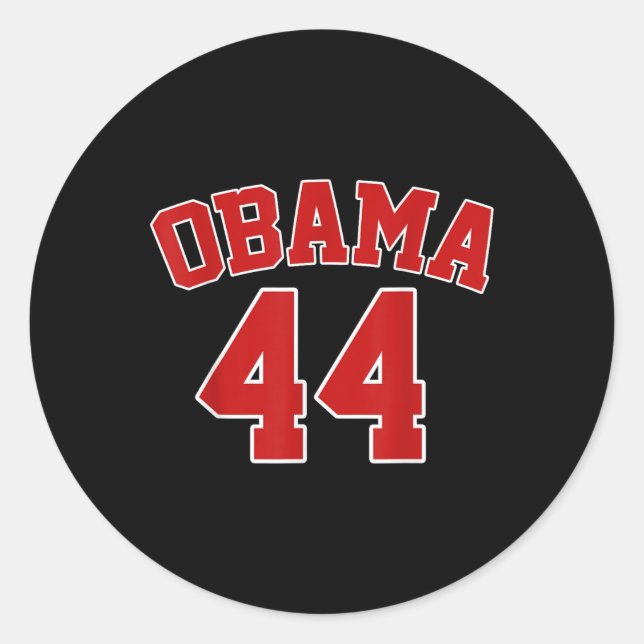 Sticker Rond Obama (Devant)