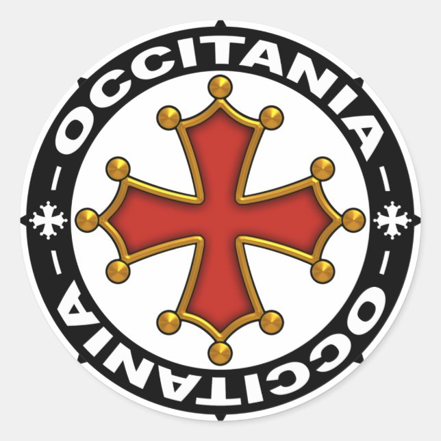 Sticker Rond occitane (Devant)