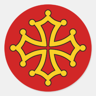 Sticker Rond Occitania