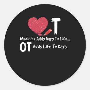 Sticker Rond Occupational Therapy Adds Life To Days Swissmedic