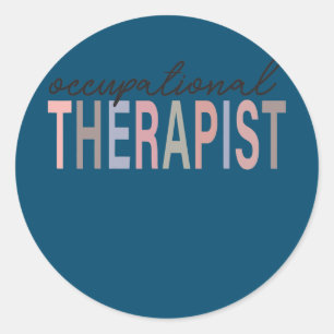 Sticker Rond Occupational Therapy OT Therapist OT Month OT