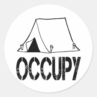 Sticker Rond Occupy