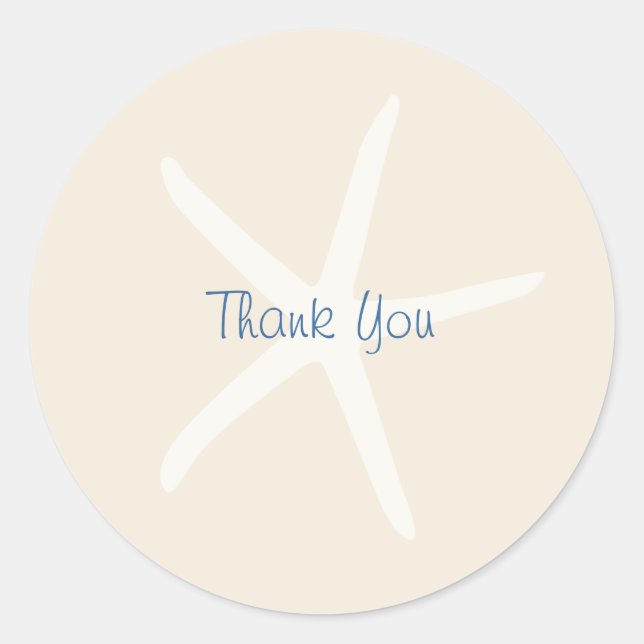 Sticker Rond Ocean Breeze Thème (Devant)