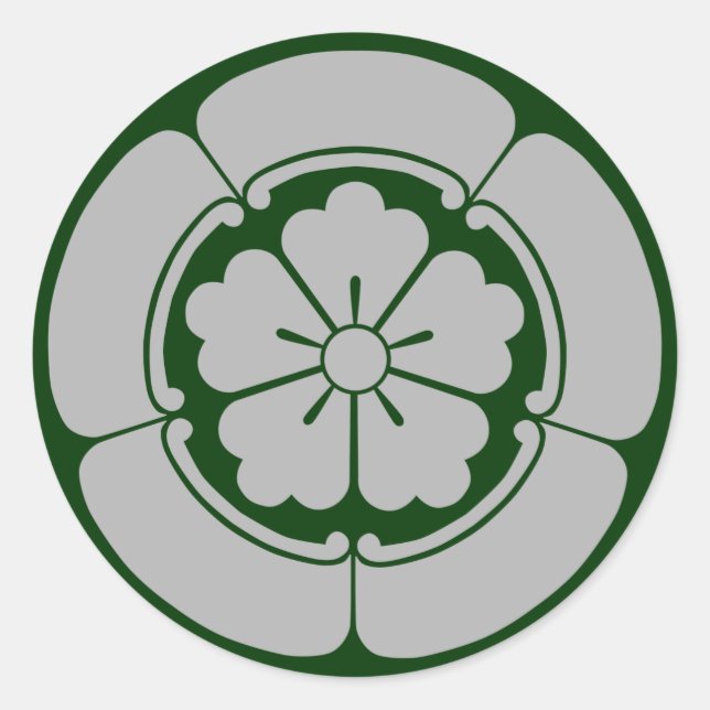 Sticker Rond Oda Mokkou(LG) (Devant)