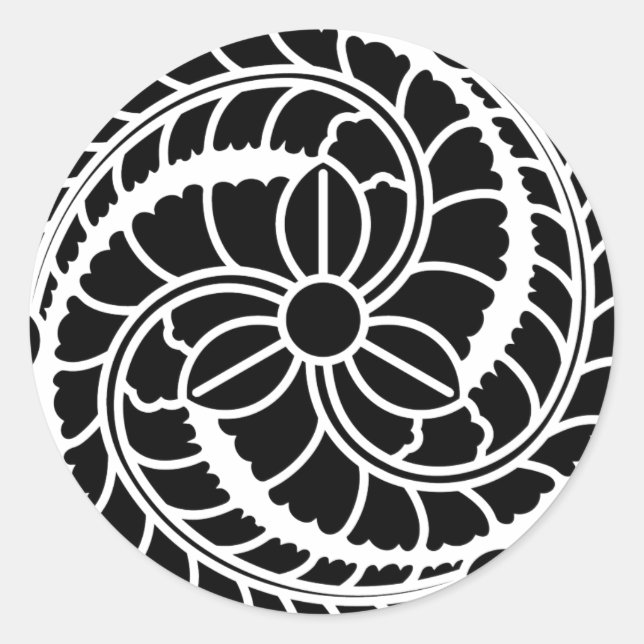 STICKER ROND ODERA (Devant)