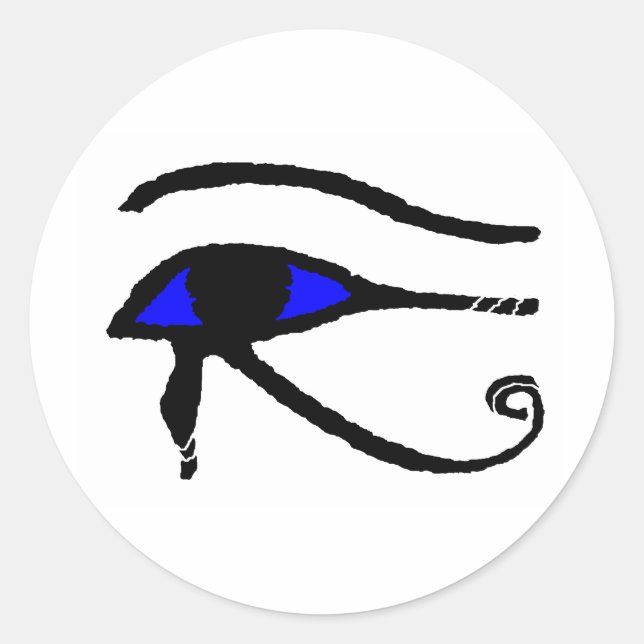 Sticker Rond Oeil_de_Horus (Devant)