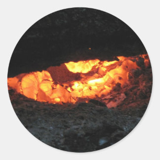 Sticker Rond OEil dragons