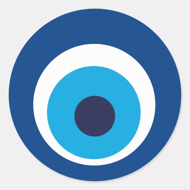 Sticker Rond oeil grec (Devant)