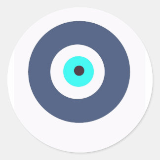 Sticker Rond Oeil malin