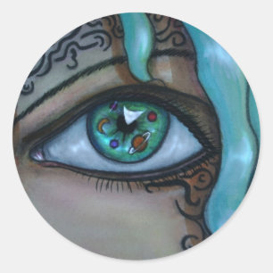 Sticker Rond OEil universel