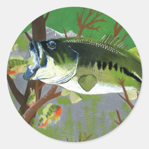 Sticker Rond OEuvre gagnante de B. King, 7e année