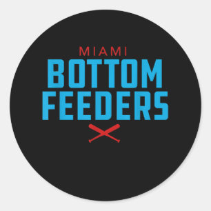 Sticker Rond Offre de base-ball de Miami