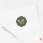 Sticker Rond Offroad Canyon Couple Mariage<br><div class="desc">Il s'agit d'un grand pop de vert pour notre ensemble invitation ou sur emballage de faveur. Nous sommes heureux de vous customiser plus loin,  n'hésitez pas à nous envoyer un message d'assistance.</div>