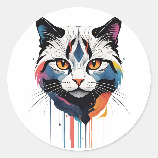 Sticker Rond Oh Lawd He Treading (Devant)