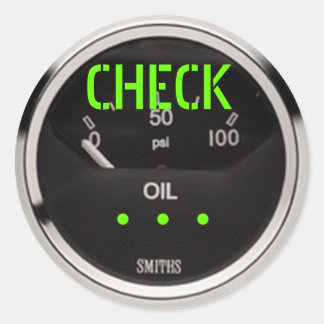 Sticker Rond Oil_Pressure_ CHECK, . . .
