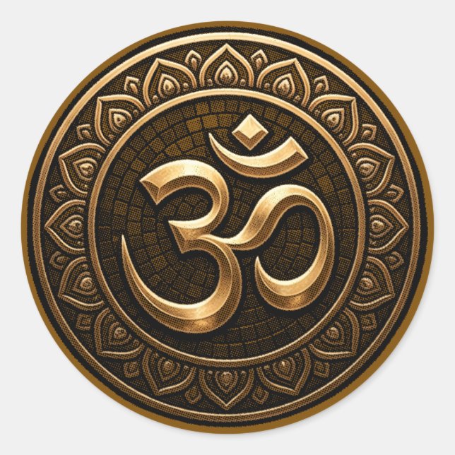 Sticker Rond Om (Devant)