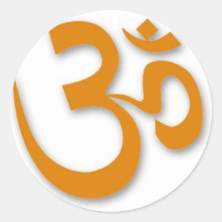 Sticker Rond OM Store for Yoga