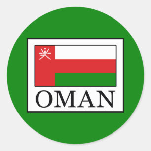Sticker Rond Oman