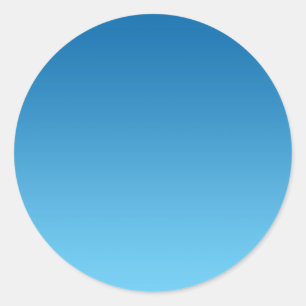 Sticker Rond Ombre bleu foncé