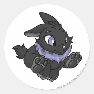 Sticker Rond Ombre cybunny