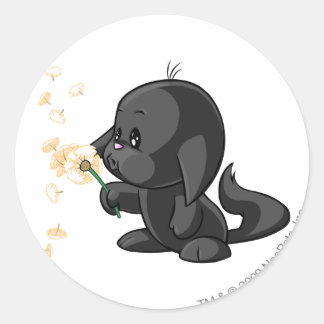 Sticker Rond Ombre de Kacheek