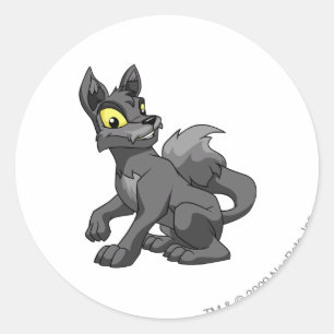 Sticker Rond Ombre Lupe