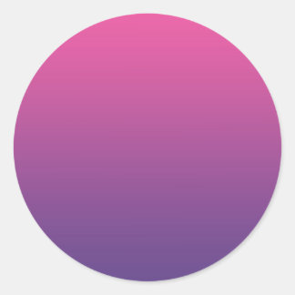 Sticker Rond Ombre rose et violet