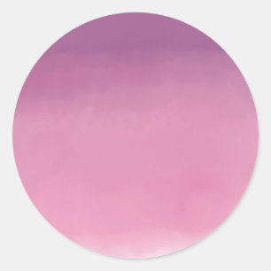 Sticker Rond Ombré tons violets