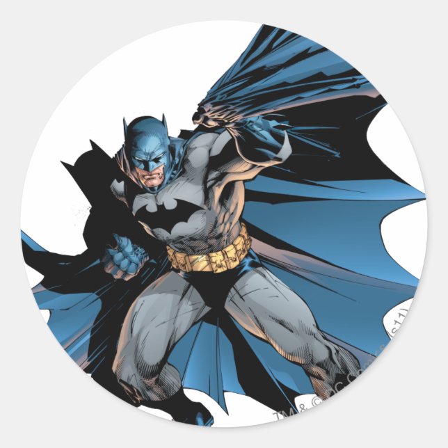 Sticker Rond Ombre vive Batman (Devant)