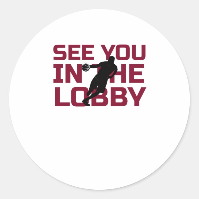 Sticker Rond On Se Voit Dans Le Lob (Devant)