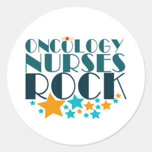 Sticker Rond Oncologie Infirmières Rock