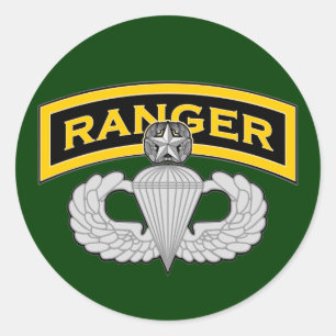 Sticker Rond Onglet Ranger et ailes Master Blaster