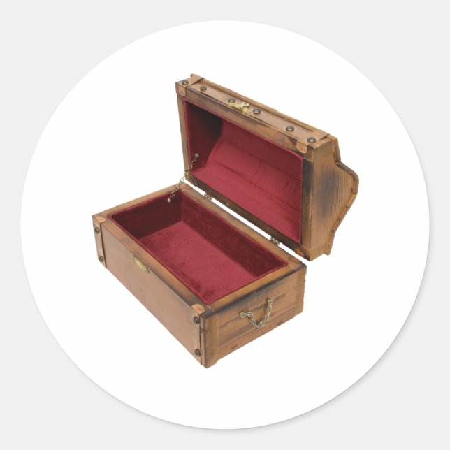 Sticker Rond OpenTreasureChest100309 (Devant)