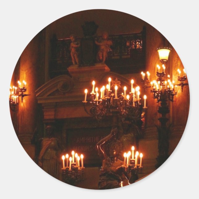 Sticker Rond Opéra de Paris / Palais Garnier (Devant)