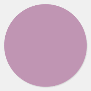 Sticker Rond Opéra Mauve couleur solide