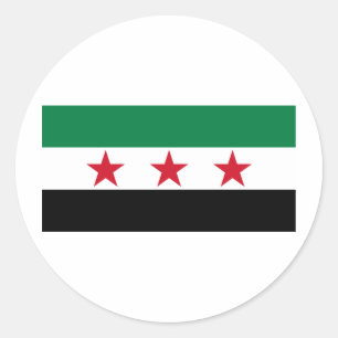 Sticker Rond opposition syrienne