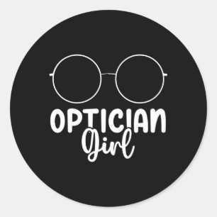 Sticker Rond Opticien