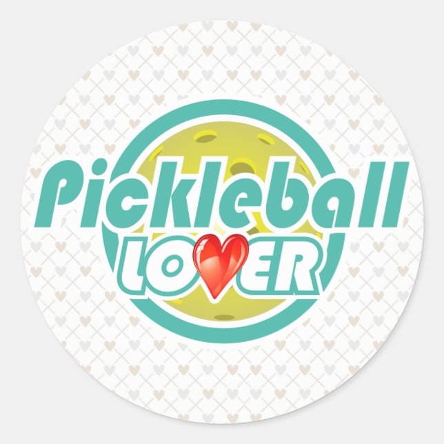 Sticker Rond Options Pickleball Lover 2A-2B (Devant)