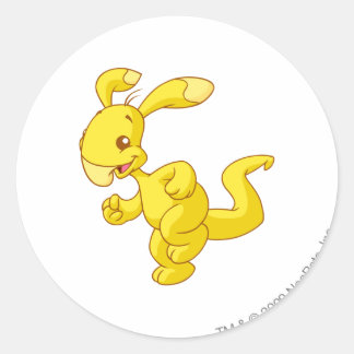 Sticker Rond Or Blumaroo