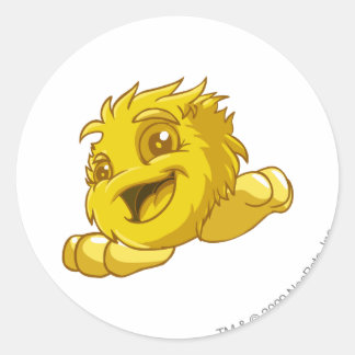 Sticker Rond Or de JubJub