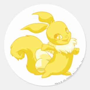 Sticker Rond Or d'Usul