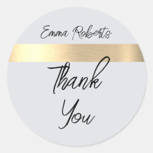 Sticker Rond Or gris métallisé rustique faux Jésus-Christ Paste