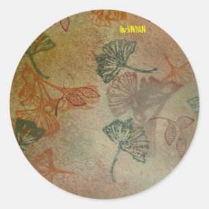 Sticker Rond Or T1608-ggko