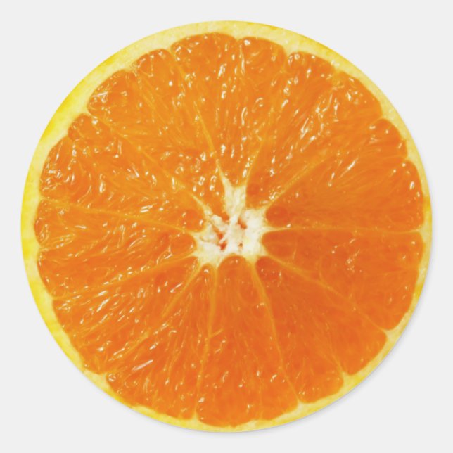 Sticker Rond Orange (Devant)