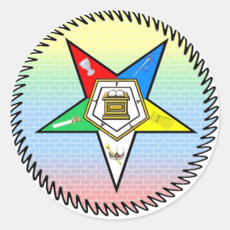 Sticker Rond ordre de l'étoile orientale
