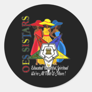 Sticker Rond Ordre De L'Étoile Orientale Oes Ring Diva Sistar D
