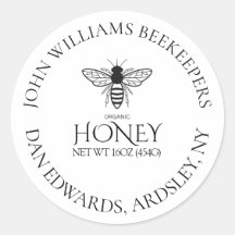 Organic honey bee queen