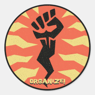 Sticker Rond Organiser